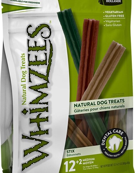 Whimzees Stix Οδοντική Λιχουδιά Σκύλου M 14τμχ