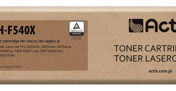 Actis Συμβατό Toner για Laser Εκτυπωτή HP 203X CF540X 3200 Σελίδων Μαύρο