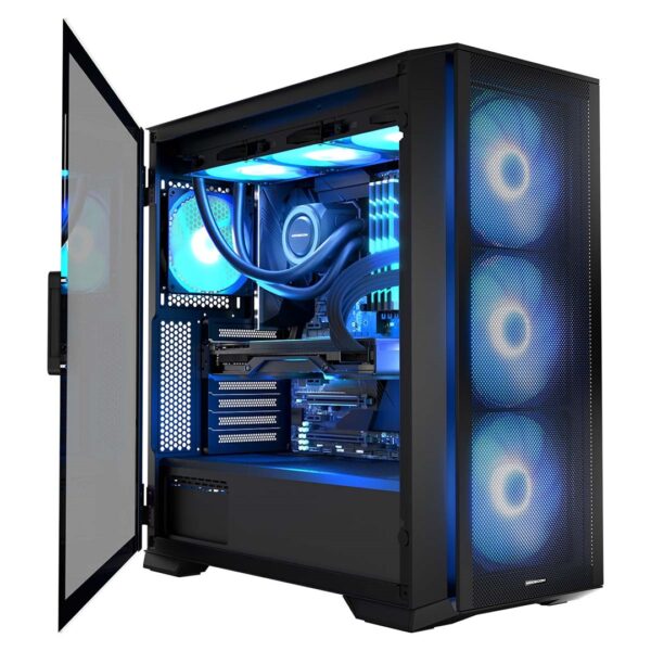 Modecom Horizon Flow Midi Tower με Πλαϊνό Παράθυρο
