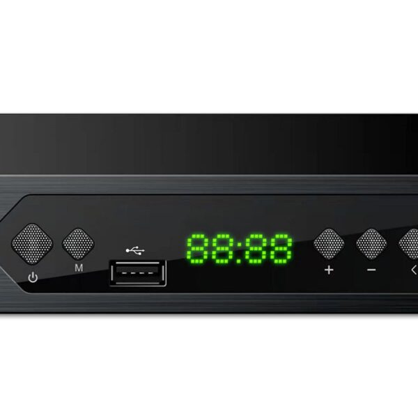 Esperanza DVB-T2 H.265/HEVC EV107R Ψηφιακός Δέκτης Mpeg-4 SD (480p) Σύνδεσεις SCART / HDMI / USB