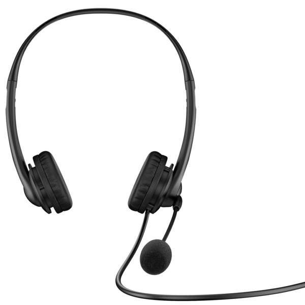 HP Stereo USB Headset G2 Wired Head-band Office/Call center Black