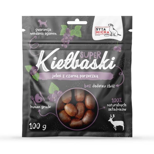 Syta Micha Σαλάμι για Κουτάβια με Ελάφι 100gr