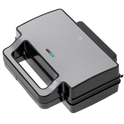 Adler AD 3073 1000W για 2 Τοστ Inox