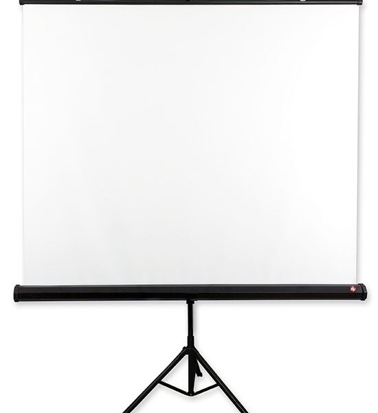 Avtek Οθόνη Προβολής Projector Δαπέδου Tripod Standart 175 με Λόγο Εικόνας 1:1 175x175cm
