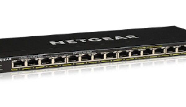 NETGEAR GS316P Unmanaged Gigabit Ethernet (10/100/1000) Power over Ethernet (PoE) Black