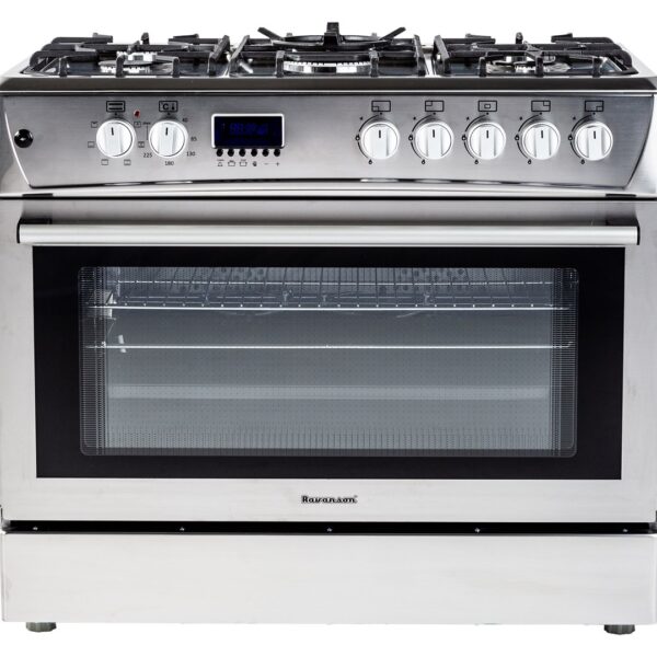 Ravanson Ελεύθερη με Εστίες Υγραερίου Inox KWGE-K90 Cheff Modern