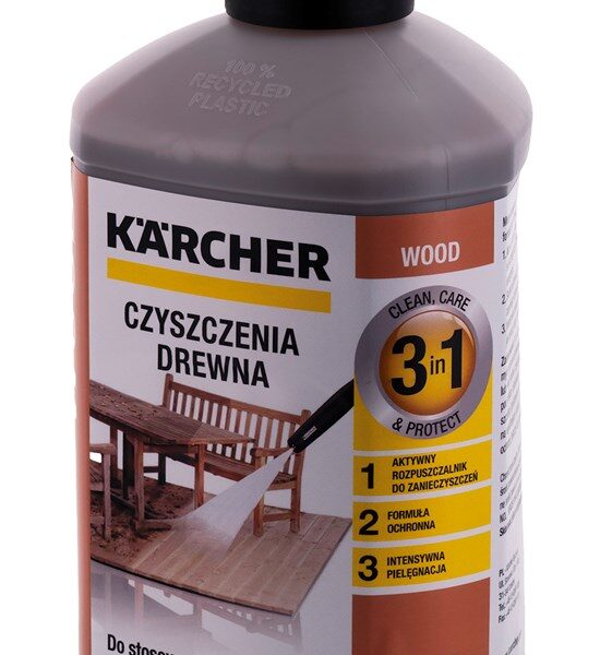 Karcher 3-in-1 Wood Detergent Καθαριστικό 1lt