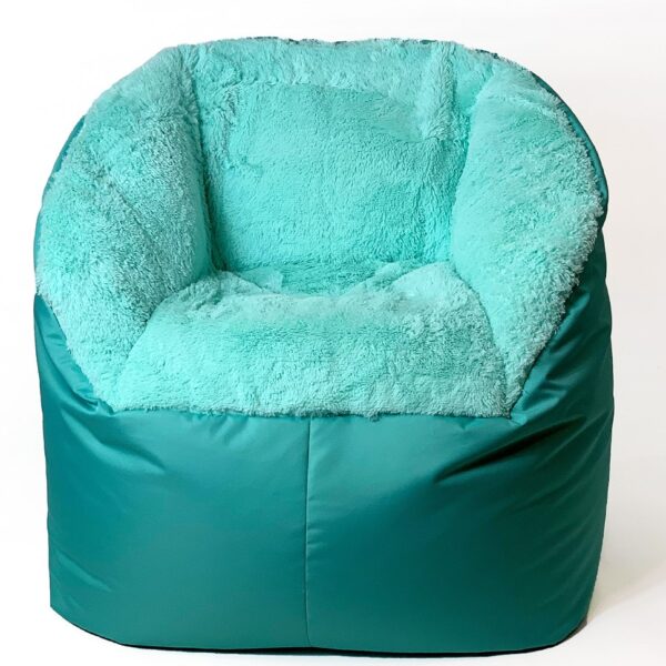 Sako sack pouf Fluffy mint XXL 140 x 90 cm