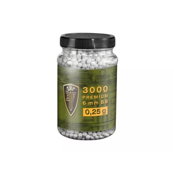 Elite Force Premium 0.25 g 6 mm ASG balls 3000 pcs.