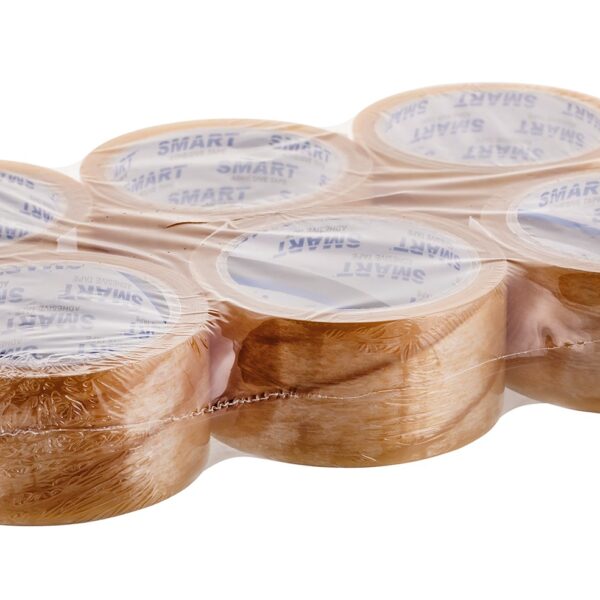 Bestpak Ταινία Συσκευασίας 48mm x 60m σε Μαύρο Χρώμα 6τμχ