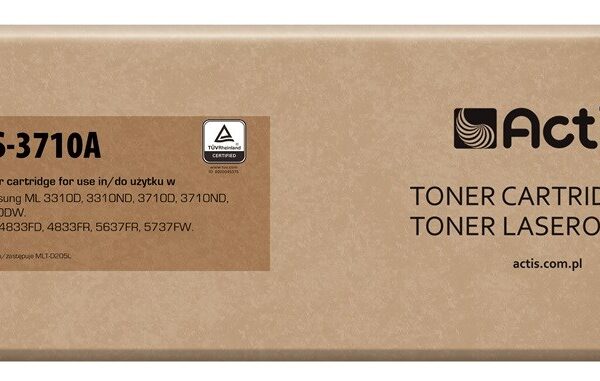Actis Συμβατό Toner για Laser Εκτυπωτή Samsung MLT-D205L 5000 Σελίδων Μαύρο