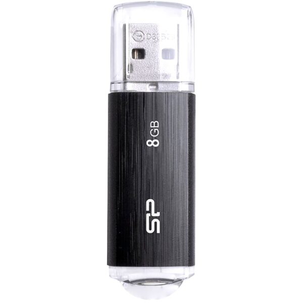 Silicon Power Ultima U02 8GB USB 2.0 Μαύρο