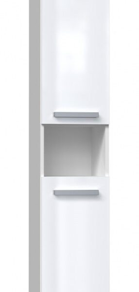 Topeshop Nel III Στήλη Μπάνιου Δαπέδου Μ31xΒ30xΥ174cm Λευκή