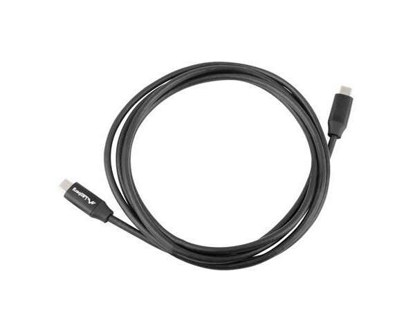 Lanberg USB 2.0 USB-C male - USB-C 60W 1.8m (CA-CMCM-40CU-0018-BK)