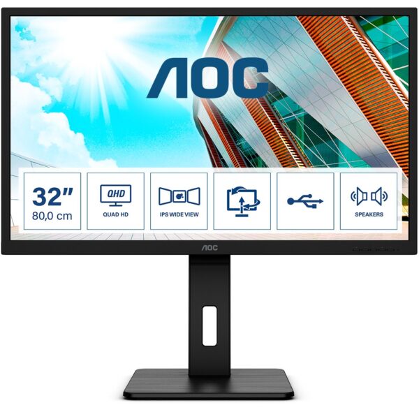 AOC Q32P2 31.5" IPS QHD 2560x1440