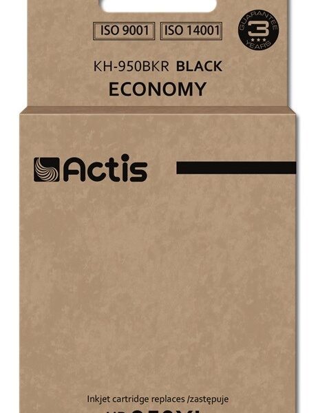 Actis Συμβατό Μελάνι Εκτυπωτή InkJet HP 950XL CN045AE 80ml Μαύρο