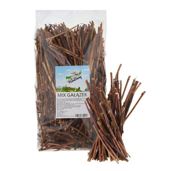 Factoryherbs Herobunny Mix Twigs Treat Rodents Rabbits 500 G