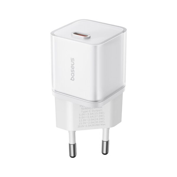 Baseus P10162504213-00 USB-C Χωρίς Καλώδιο 30W