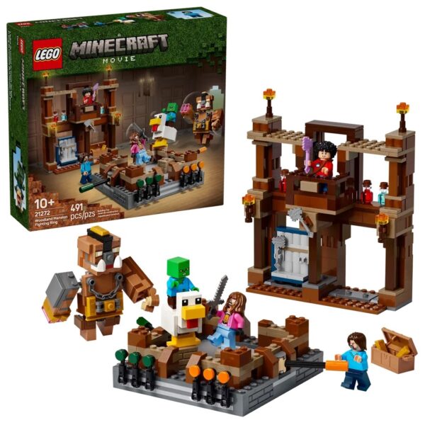 Lego Minecraft Woodland Mansion Fighting Ring για 10+ Ετών 491τμχ
