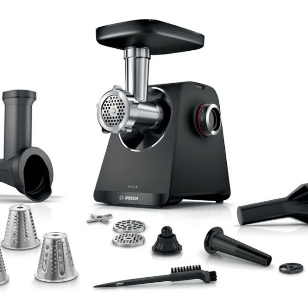 Bosch Μηχανή Άλεσης Κιμά 1900W Μαύρη