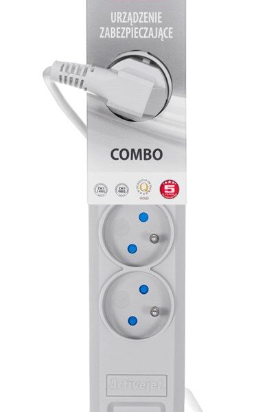 Active Jet Πολύπριζο Ασφαλείας 5 Θέσεων με Διακόπτη και Καλώδιο 3m