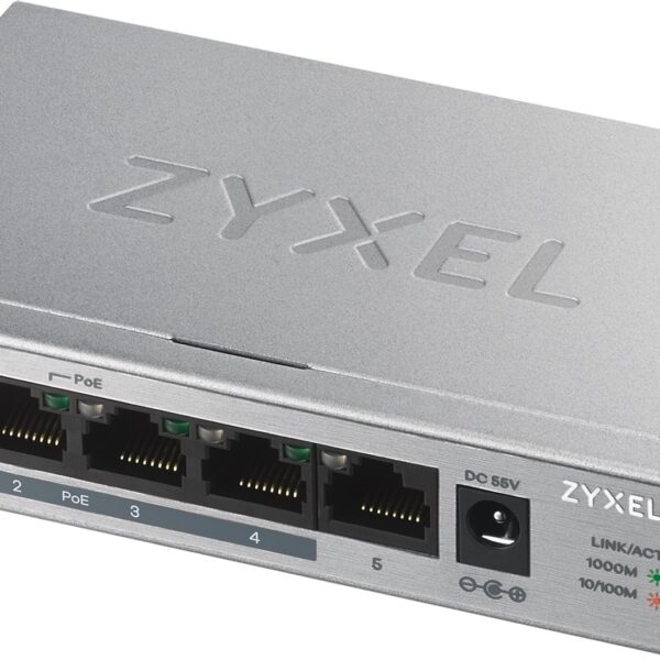 Zyxel GS1005HP Unmanaged L2 PoE+