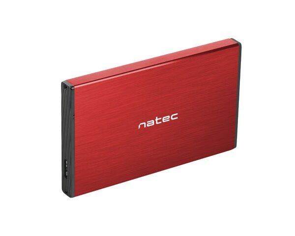 Natec Rhino Go Θήκη για Σκληρό Δίσκο 2.5" SATA III με σύνδεση USB 3.0 σε χρώμα