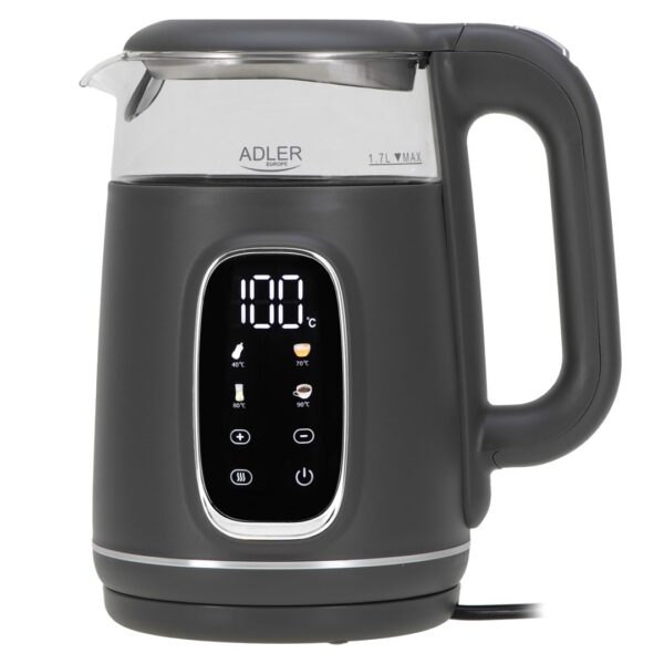 Adler AD 1305 1.7lt με Ισχύ 1850W Γκρι