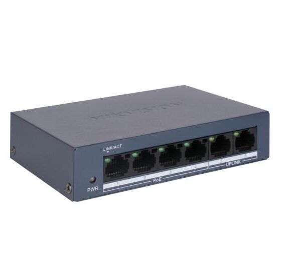 Hikvision DS-XS0106-P/Polish L2 PoE