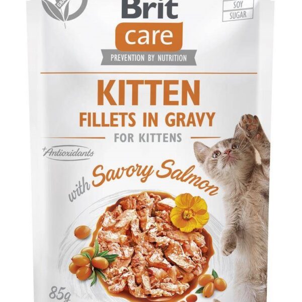 Brit Kitten Fillets in Gravy 85gr