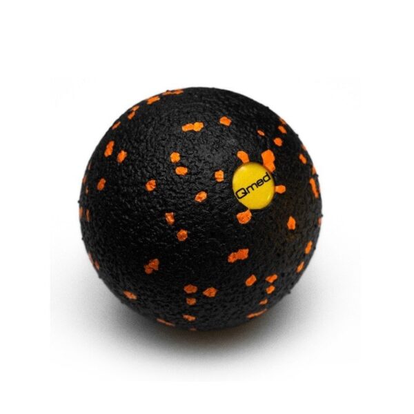 MDH Μπάλα Μασάζ 8cm 0.1kg σε Μαύρο Χρώμα