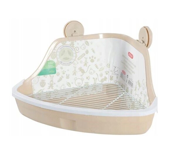 Zolux Small Corner Τουαλέτα Τρωκτικών 32x23x14.5cm Μπεζ