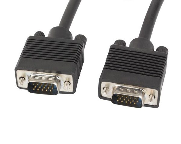 Lanberg Cable VGA male - VGA male 15m (CA-VGAC-10CC-0150-B)