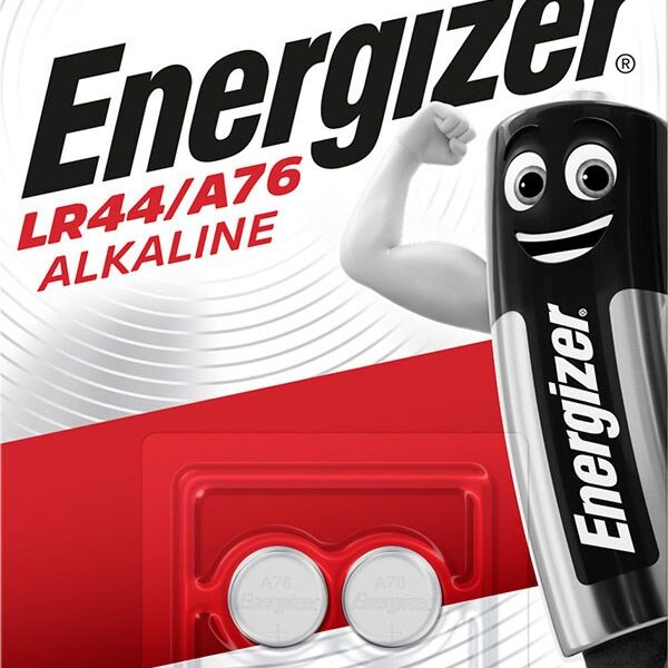 Energizer Αλκαλικές Μπαταρίες Ρολογιών LR44 1.5V 2τμχ