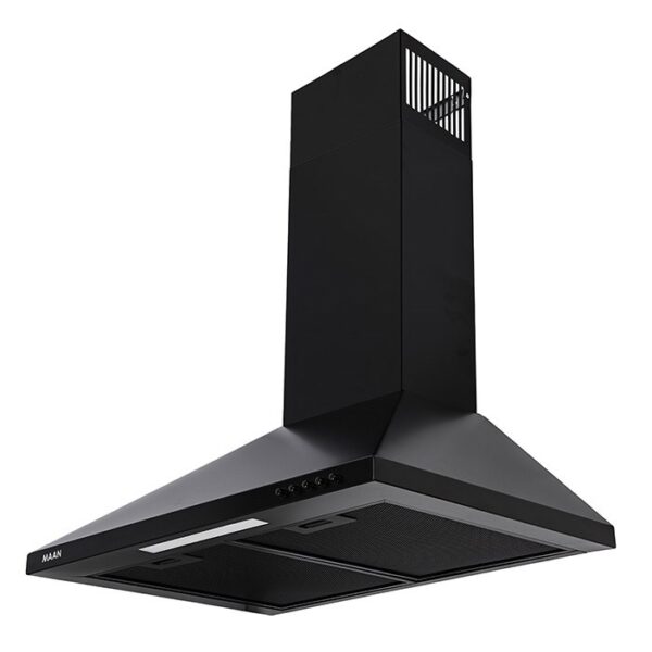 Maan Vela 2 50 Καμινάδα 50cm Μαύρη