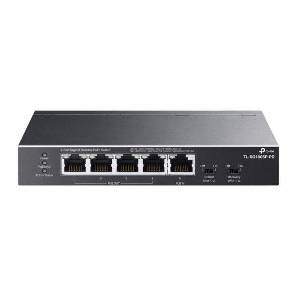 TP-LINK TL-SG1005P-PD v1 Unmanaged L2 PoE