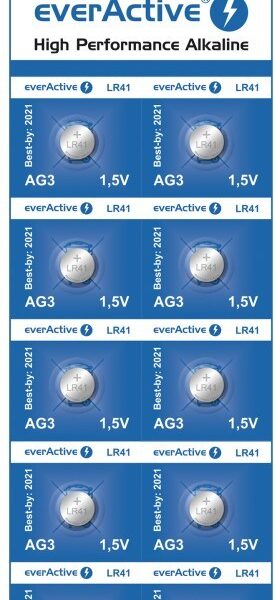 everActive Αλκαλικές Μπαταρίες Ρολογιών LR41 1.5V 10τμχ
