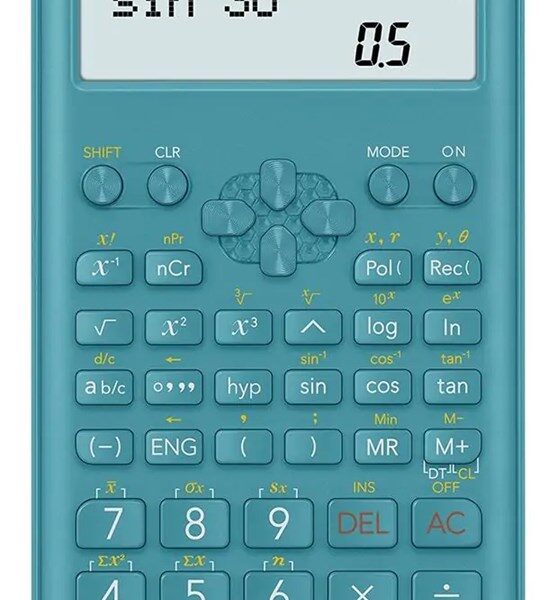 Casio FX 220 Plus Αριθμομηχανή Επιστημονική σε Τιρκουάζ Χρώμα