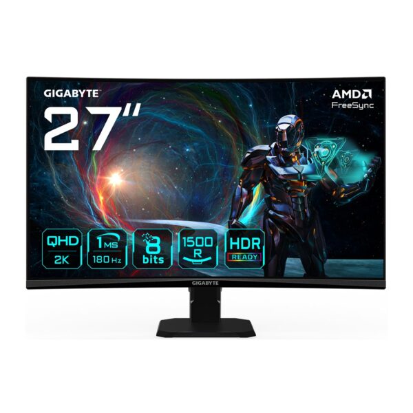Gigabyte GS27QCA 27" VA HDR Curved QHD 2560x1440