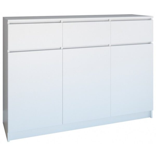 Biel 120x40x97cm Λευκό