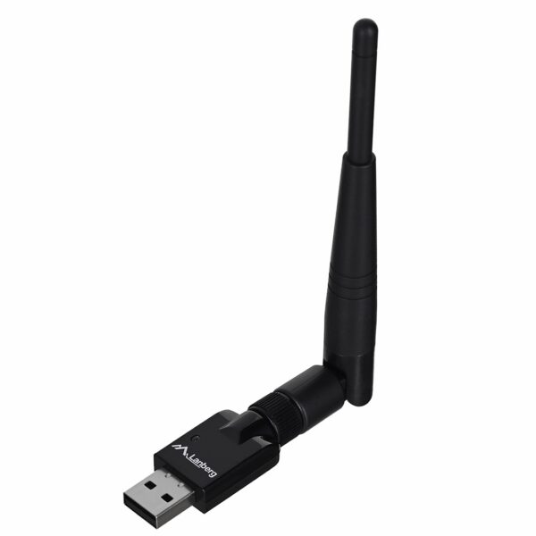 Lanberg NC-0150-WE Ασύρματος USB Αντάπτορας Δικτύου με Αποσπώμενη Κεραία 150Mbps