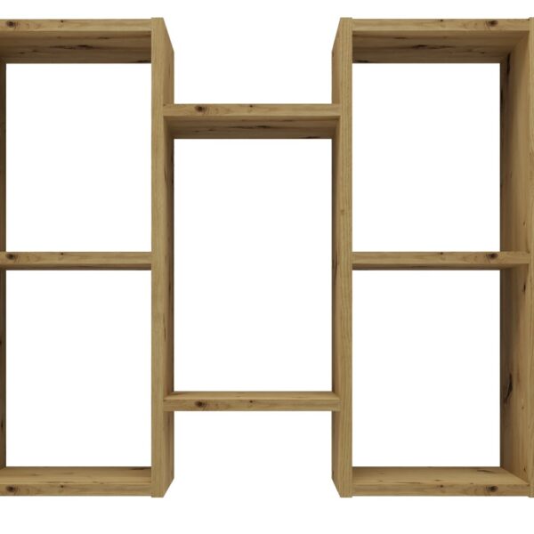 Βιβλιοθήκη 129x20x65εκ. Oak Artisan