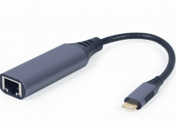 Cablexpert A-USB3C-LAN-01 USB-C Αντάπτορας Δικτύου για Ενσύρματη σύνδεση Gigabit Ethernet