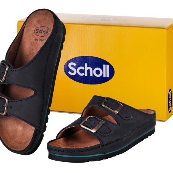 Scholl Air Bag - unisex sandals black, size 38