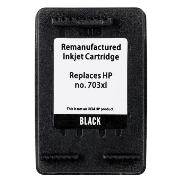 Superbulk printer ink HP B-H703BK (replacement HP 703 CD887) standard black