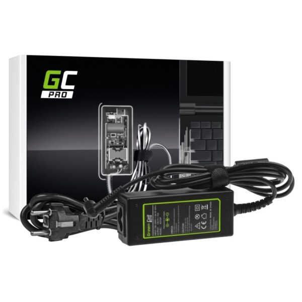 Green Cell Pro Φορτιστής Laptop 33W 19V 1.75A για Asus με Αποσπώμενο Καλώδιο Τροφοδοσίας