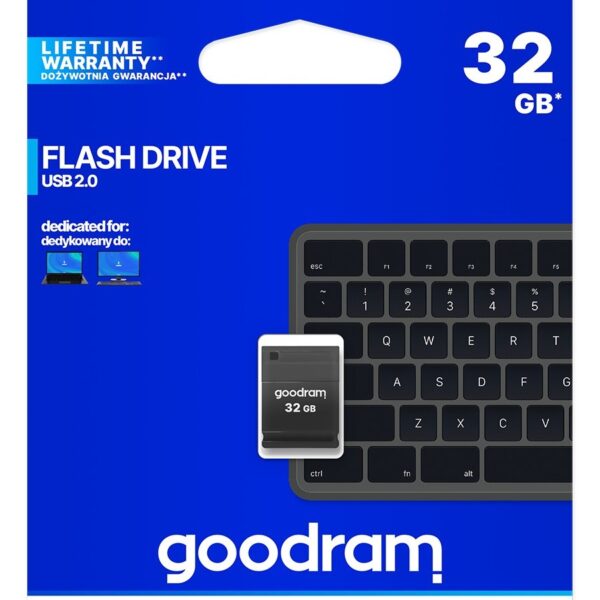 GoodRAM UPI2 32GB USB 2.0 Μαύρο