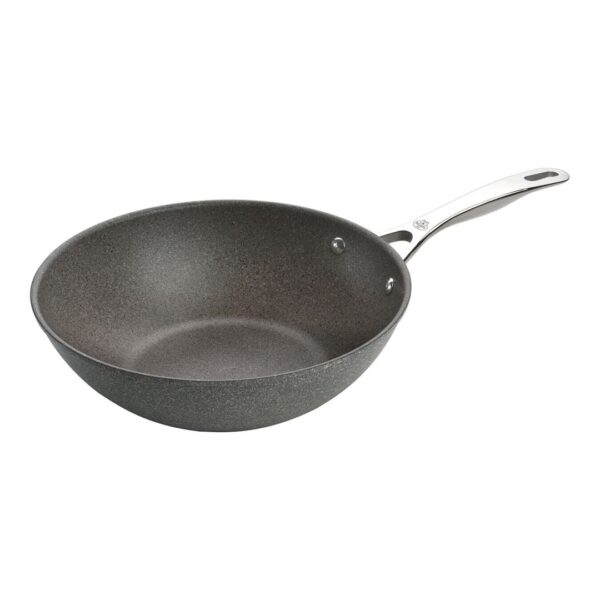 Ballarini Salina Granitium 30cm Wok Αλουμινίου με Επίστρωση από Πέτρα