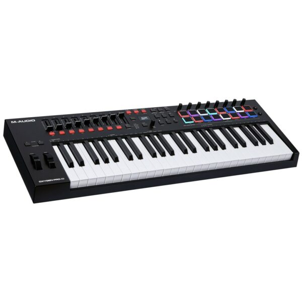 M-Audio Midi Keyboard Oxygen PRO 49 με 49 Πλήκτρα σε Μαύρο Χρώμα