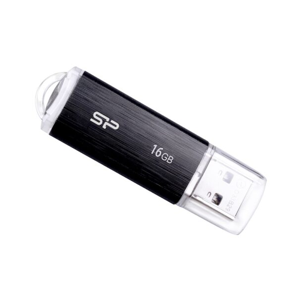 Silicon Power Ultima U02 16GB USB 2.0 Μαύρο